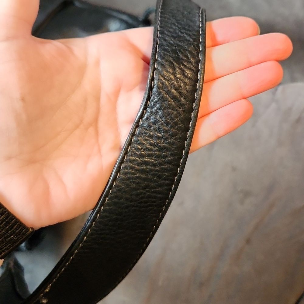 Derek alexander purse black bag shoulder bag excellent condition leather spaciou - Picture 12 of 12